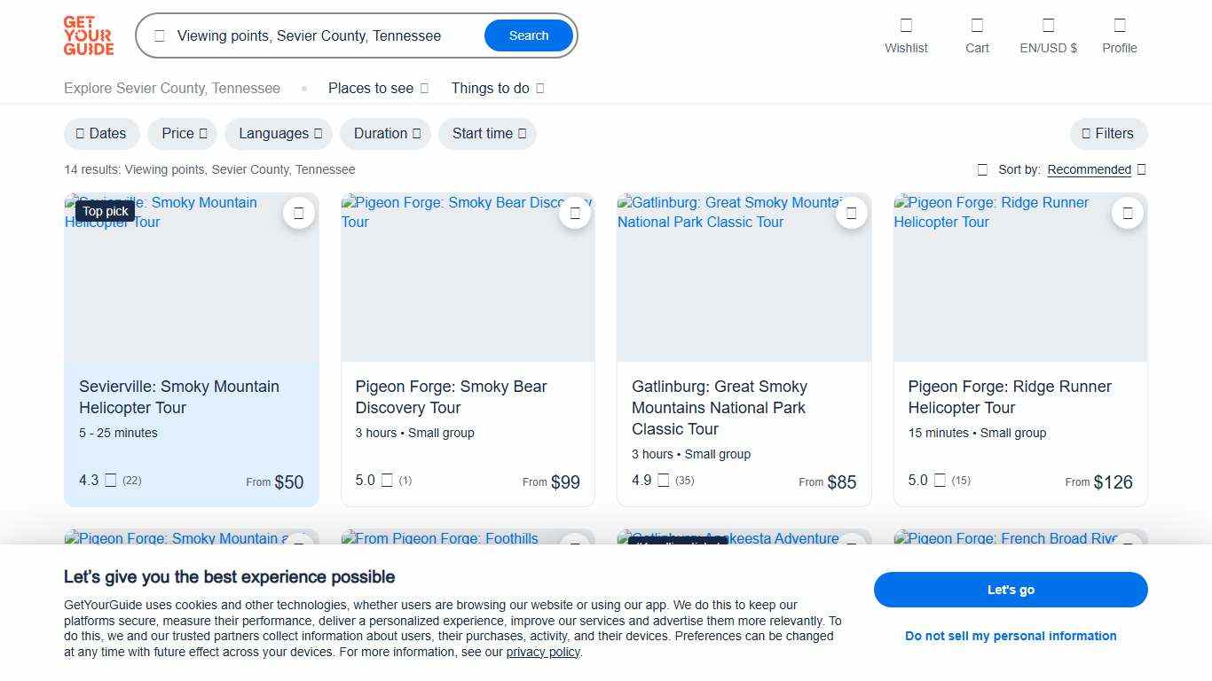 The BEST Sevier County, Tennessee Viewing points 2026 - FREE Cancellation GetYourGuide